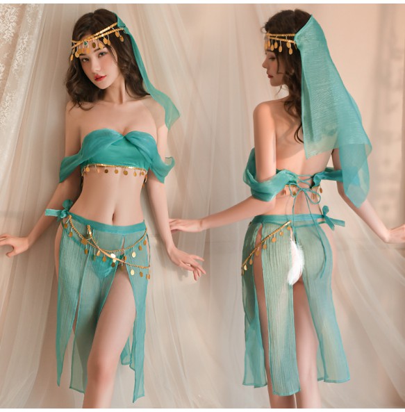 FEE ET MOI COS Western Style Dancer Set (Blue - Green)